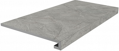 Kerama marazzi Ступень клеёная Риальто дымчатый матовый 33x80x0,9