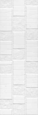 Kerama marazzi Плитка Бьянка белый матовый антик 20x60x0,9