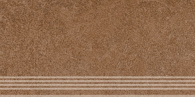 Kerama marazzi Ступень фронтальная Руссильон коричневый матовый обрезной 30x60x0,9