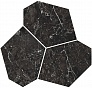 Kerama marazzi Декор Марсель наборный чёрный матовый обрезной 26,5x25,5x0,9