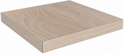 Kerama marazzi Ступень угловая клееная правая Про Вуд бежевый светлый 33x33x0,9