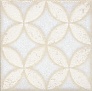 Kerama marazzi STG\B401\1266H Вставка Амальфи орнамент белый 9,8х9,8