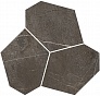 Kerama marazzi Декор Марсель наборный коричневый матовый обрезной 26,5x25,5x0,9