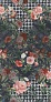 Kerama marazzi SG590500R Керамогранит Цветы декорированный обрезной 119,5х238,5