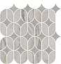 Kerama marazzi Декор Ифран наборный серый светлый глянцевый обрезной 30x32,5x0,9