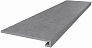 Kerama marazzi Ступень клееная Фондамента серый 33x119,5x0,9