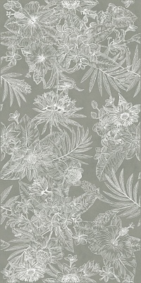 Kerama marazzi Декор Таделакт зелёный матовый обрезной 60x119,5x0,9