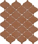 Kerama marazzi Керамогранит Арабески Марокко коричневый глянцевый 26x30x0,7