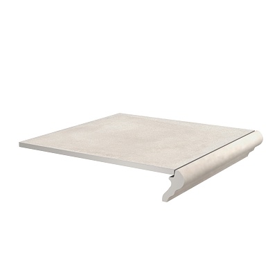 Kerama marazzi Ступень фронтальная Коллиано бежевый светлый матовый 30x30x0,8