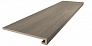 Kerama marazzi Ступень Монтиони коричневый светлый матовый обрезной 33x119,5x0,9