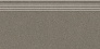 Kerama marazzi Ступень Джиминьяно коричневый матовый обрезной 30x60x0,9