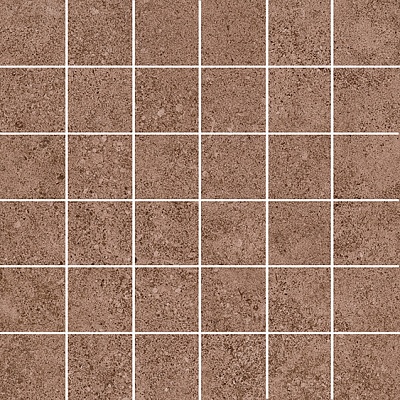 Kerama marazzi Декор Руссильон мозаичный коричневый матовый обрезной 30x30x0,9