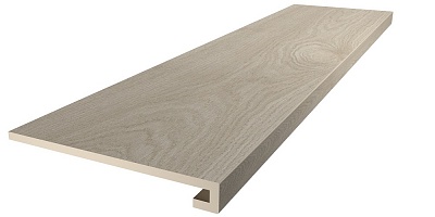 Kerama marazzi Ступень Монтиони бежевый светлый матовый обрезной 33x119,5x0,9