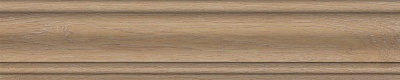 Kerama marazzi Плинтус Тровазо бежевый матовый 39,8x8x1,55