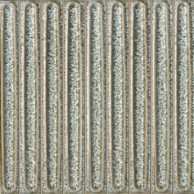 Kerama marazzi Декор чипсет Далия зелёный светлый глянцевый 20x20x0,95