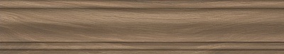 Kerama marazzi Плинтус Монтиони коричневый матовый 39,6x8x1,55