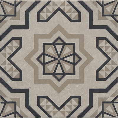 Kerama marazzi Декор Касабланка серый светлый матовый 20x20x0,8