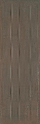 Kerama marazzi Плитка Раваль коричневый структура обрезной 30х89,5х0,9