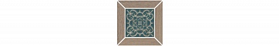 Kerama marazzi Декор Тровазо наборный бежевый тёмный матовый 13x13x0,9