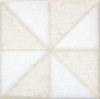 Kerama marazzi STG\B407\1266 Вставка Амальфи орнамент белый 9,9х9,9