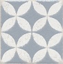 Kerama marazzi Вставка Амальфи орнамент серый 9,8х9,8