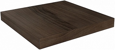 Kerama marazzi Ступень угловая клееная правая Про Вуд коричневый 33x33x0,9