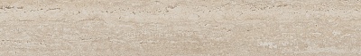 Kerama marazzi Плинтус Про Травертин бежевый светлый матовый обрезной 60x9,5x0,9