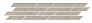 Kerama marazzi Декор Риккарди мозаичный бежевый матовый 46,8x9,8x0,9