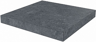 Kerama marazzi Ступень угловая клееная Роверелла серый темный 33x33x0,9