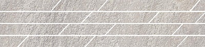 Kerama marazzi Бордюр Гренель серый мозаичный 46,8x9,8x0,9