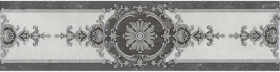 Kerama marazzi Бордюр Монте Тиберио 3 глянцевый обрезной 80x19,8x1