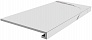 Kerama marazzi Ступень клеёная Монте Тиберио белый матовый 33x80x0,9