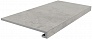Kerama marazzi Ступень клеёная Риальто серый светлый матовый 33x80x0,9
