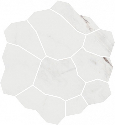 Kerama marazzi Декор Марсель наборный серый светлый глянцевый обрезной 31,5x34,2x0,9