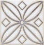 Kerama marazzi STG\A402\1266H Вставка Амальфи орнамент коричневый 9,8х9,8