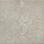 Kerama marazzi Керамогранит Хадду серый светлый матовый декорированный 40,2x40,2x0,8