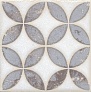Kerama marazzi STG\A401\1266H Вставка Амальфи орнамент коричневый 9,8х9,8
