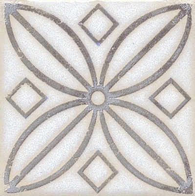 Kerama marazzi STG\A402\1266 Вставка Амальфи орнамент коричневый 9,9х9,9