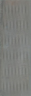 Kerama marazzi Плитка Раваль серый структура обрезной 30х89,5х0,9