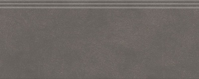 Kerama marazzi Плинтус Чементо коричневый тёмный матовый обрезной 30x12x1,3