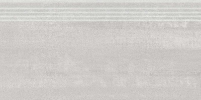 Kerama marazzi Ступень Про Дабл серый светлый обрезной 30x60x0,9