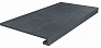 Kerama marazzi Ступень клееная Про Матрикс черный обрезной 33x60x0,9