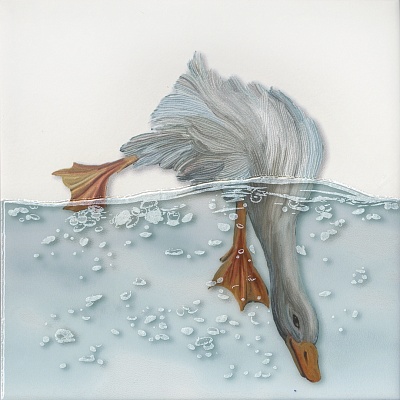 Kerama marazzi Декор Чудо-озеро 1 20x20x0,69