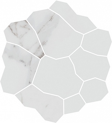 Kerama marazzi Декор Марсель наборный серый светлый матовый обрезной 31,5x34,2x0,9