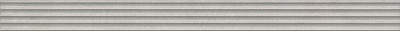 Kerama marazzi LSA003 Бордюр Пикарди структура серый 3,4х40