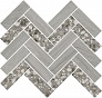 Kerama marazzi Декор Монтиони мозаичный серый 34x35,5x0,9