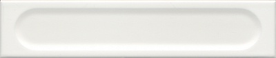 Kerama marazzi Плитка Медина 2 белый матовый структура 6x28,5x1