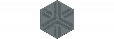 Kerama marazzi Декор Агуста синий матовый 6x5,2x0,69