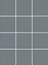 Kerama marazzi Мозаика Агуста синий матовый 30x40x0,7 из 12 частей 9,8х9,8