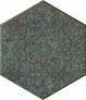 Kerama marazzi Декор Гроссето зелёный 20x23,1x0,7